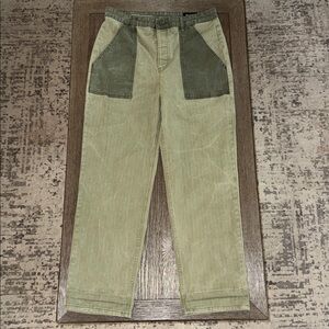 Adriano Goldschmied Clove Fatigue Relaxed Vntg Straight Jean Valley Cavalry Sage